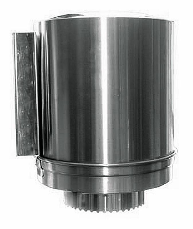 Distributeur de papier-mèche en acier inox - 250x270x320 mm - Référence 460208_0