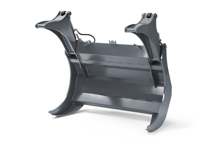 Fourche d'empilement en forme de lame - Weidemann GmbH - Capacité 2500 kg - Largeur 1450 mm_0