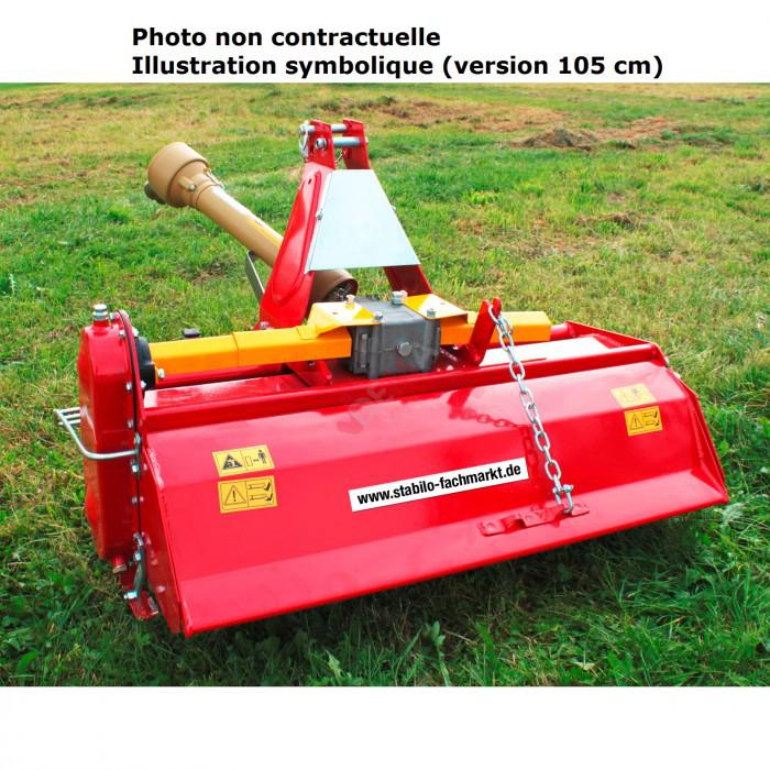 Fraise rotative arrière 95 - pour tracteurs 20 - 30 cv_0