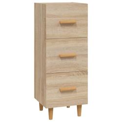 HELLOSHOP26 - Buffet bahut commode armoire meuble de rangement organisateur cuisine salle de séjour salon sonoma 34,5 x 34 x 90 cm bois d'ingénierie_0