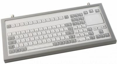 KBSP106S49USB - Clavier industriel à poser 106 touches avec touchpad - IP65 - USB_0
