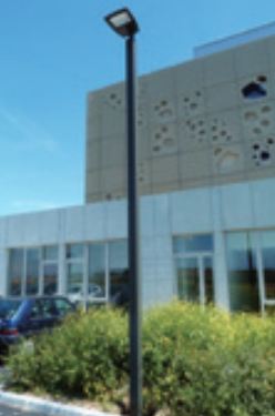 Mât d'éclairage public carré square / hauteur 3 - 8 m / diamètre 72 - 98 mm_1