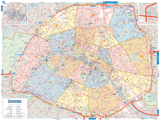 Plan de paris administratif michelin_0