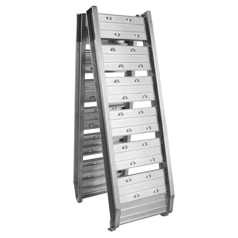 Rampe de chargement pliable en aluminium - 182 cm, 200 kg, pour moto, quad, ATV - Réf. 16_0002131_0