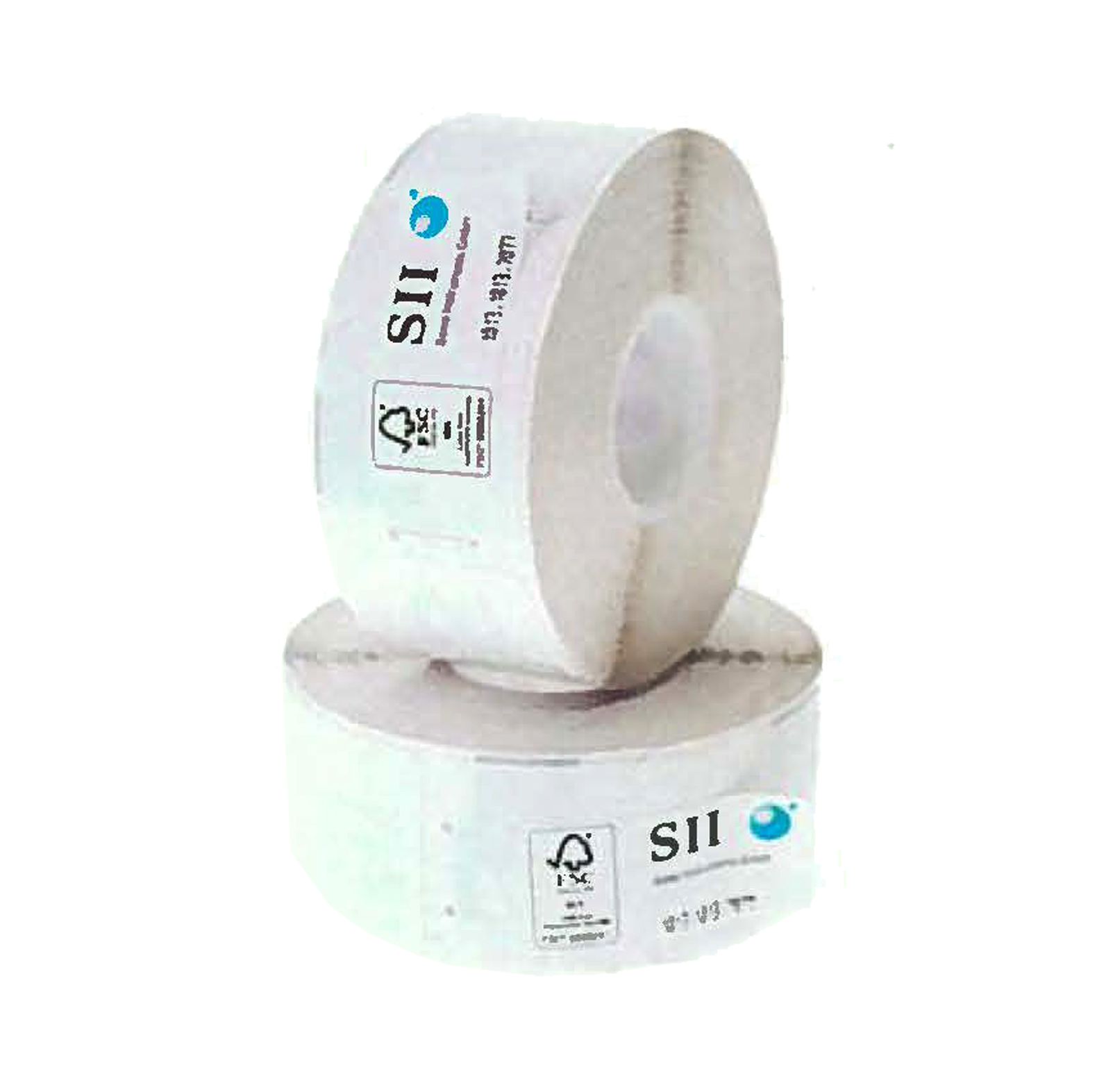 Rouleaux d'étiquettes - Transfert Thermique - imprimantes SEIKO SLP 620 et SLP 650 - 89mm x 28mm - 130 étiquettes blanches_0