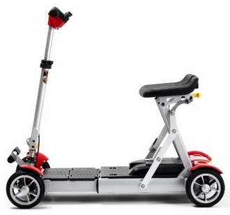 Scooter électrique pliant Vermeiren Alya - autonomie 12.8 km - 19.6 kg - réf : 1149_0