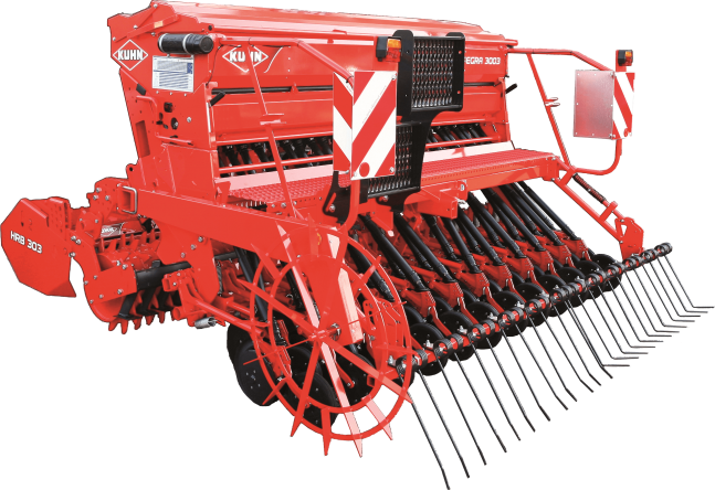 Semoir mécanique KUHN Combiliner Integra 3003 20 SL - largeur 3m, distribution HELICA, version socs ou double disques_0