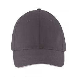 Sol's - Casquette 6 panneaux SOLAR Gris Foncé / Gris Clair Taille Unique - Taille unique gris 3609371004005_0
