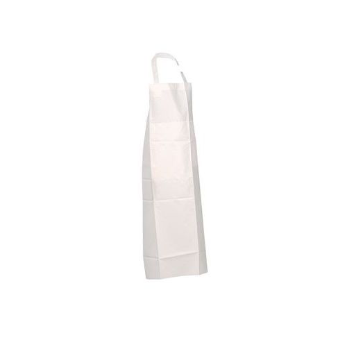 TABLIER AGRO-ALIMENTAIRE BLANC RENFORCE 90X120 CM STANDARD