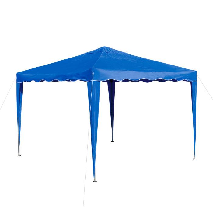 Tonnelle pliante/ pavillon pliable 3x3 m - couleur : bleu*_0