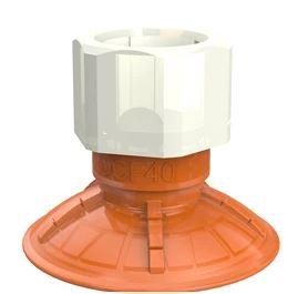 Ventouse ronde DCF40P en polyuréthane - Friction pour tôles huilées et sèches_0