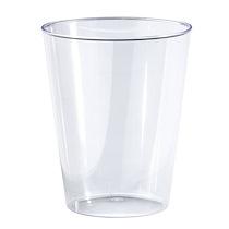 VERRE JETABLE PLASTIQUE 20 CL  TRANSPARENT  - LOT DE 300