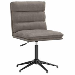 VidaXL Chaise De Salle à Manger Gris Similicuir - gris 4101307_0