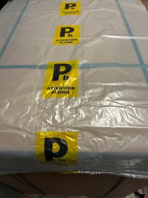 100 sacs PE pour déchets plomb 730x1100 mm 50µ fabriqués en France - SPEIN-SP01/PB_0