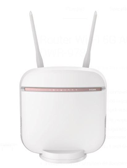 D-LINK DWR-978 - Routeur 5G Wi-Fi AC2600 avec téléchargement ultra-rapide jusqu'à 1,6 Gbps_0