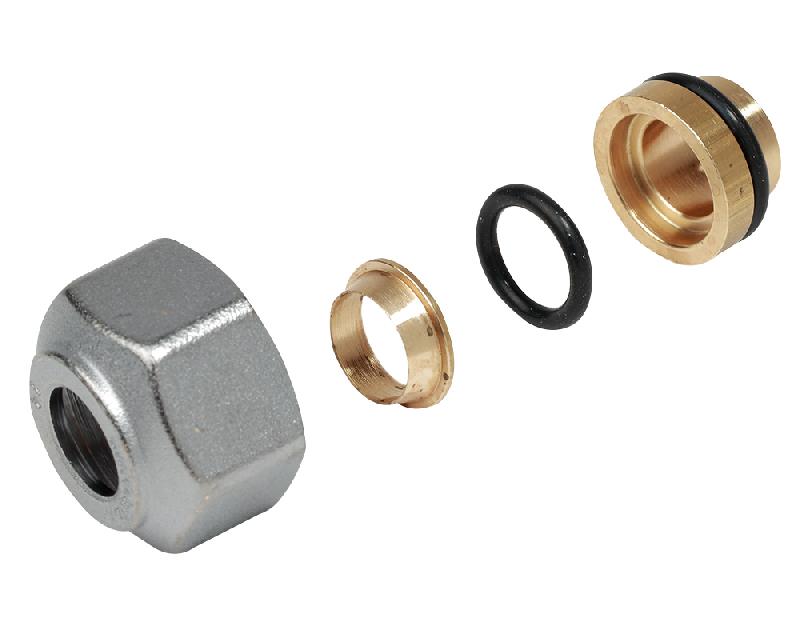 Adaptateur tube cuivre 18x18 pour collecteur - GIACOMINI - R178X036 - 166186 - Raccords à compression pour tube cuivre_0