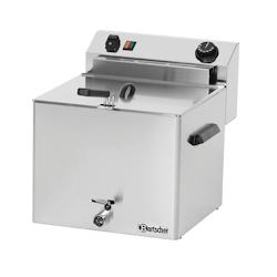Bartscher Friteuse inox simple 10 Litres à poser, 8100 W, 400 V - TRI - 3667335016624_0