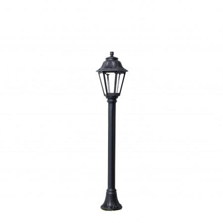 Borne d'éclairage public classique - Indura Medium 6 IP55 E27 42W Noir_0