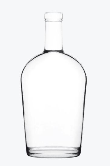 Bouteille en verre SAMMY 70cl - polyvalente et élégante, utilisable comme flasque ou carafe_0