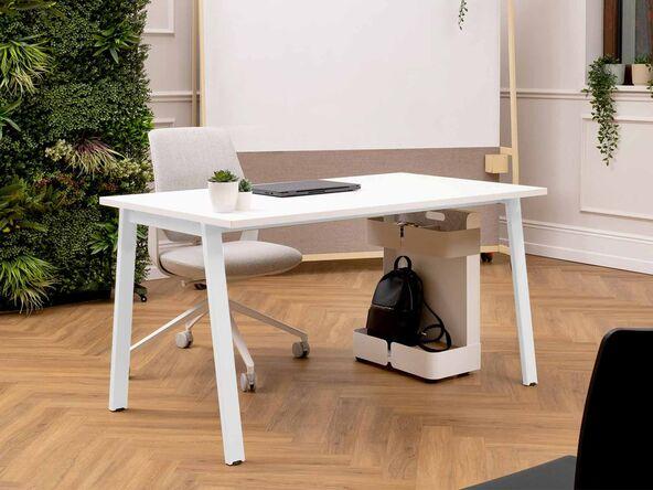 Bureau droit professionnel individuel Op-Lite 2-A - qualité professionnelle - Maro - Largeur 120/140/160 cm - Profondeur 60/70/80 cm - Fabriqué en Pologne_0