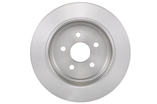 Disque de frein Bosch 0986478514 - boîte de 2 disques - arrière - disque plein - 5 trous - épaisseur 8,9 mm_0