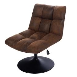 Fauteuil Marcus -  Marron Autre Tissu Amadeus 63x79 cm - marron 3520071926001_0