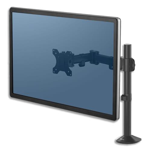 Fellowes bras porte-écran simple à pince reflex 502501_0
