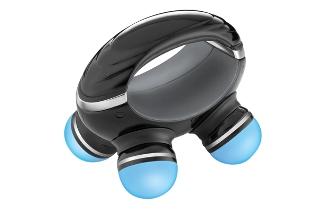 Masseur quad rechargeable HoMedics - 4 têtes de massage illuminées - Prise en main ergonomique_0