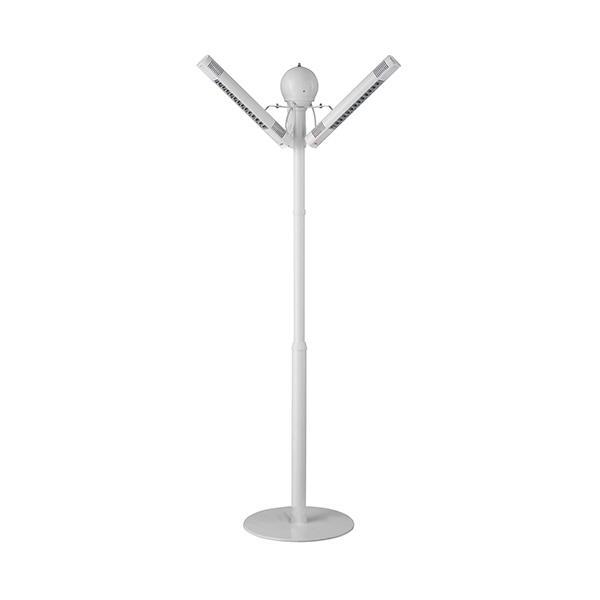 Parasol blanc chauffant électrique Infrapalm - FRICO - IHPA40W_0