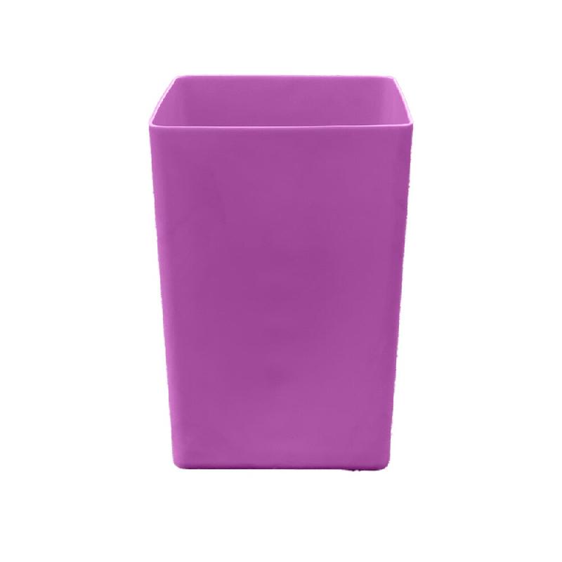 PLAST'UP ROTOMOULAGE Pot de fleur carré suerte 109l - VIOLET - violet plastique 0750122554577_0