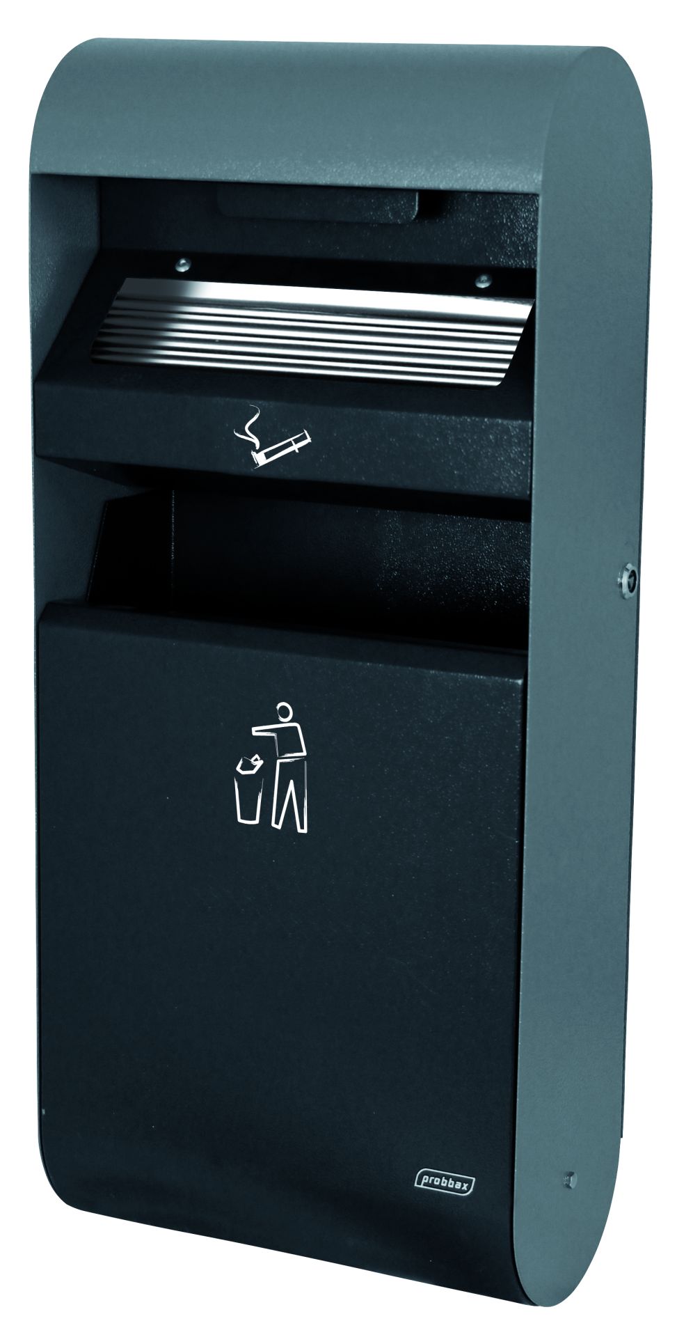 Poubelle murale 14L Cendrier 3L_0