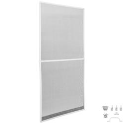 TecTake GmbH tectake Moustiquaire pour porte 95 x 210 cm blanc - 401198 - blanc aluminium 401198_0