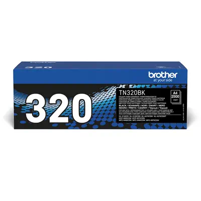TN-320BK - Cartouche de toner Brother originale  Noir_0