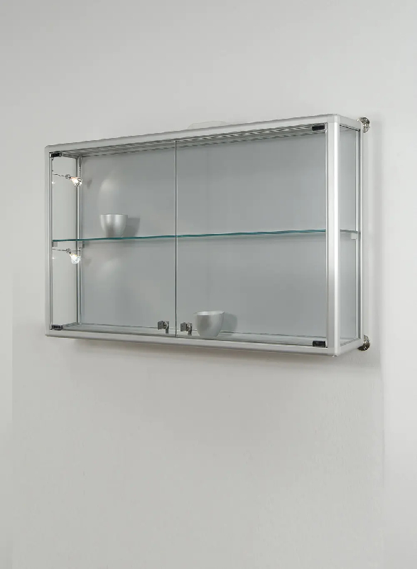 Vitrine murale horizontale bp95va - aluminium anodisé_0