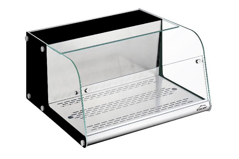 Vitrine réfrigérée 40L - Verre et acier inoxydable - Refroidissement par compresseur - Température de 0 à 12°C_0