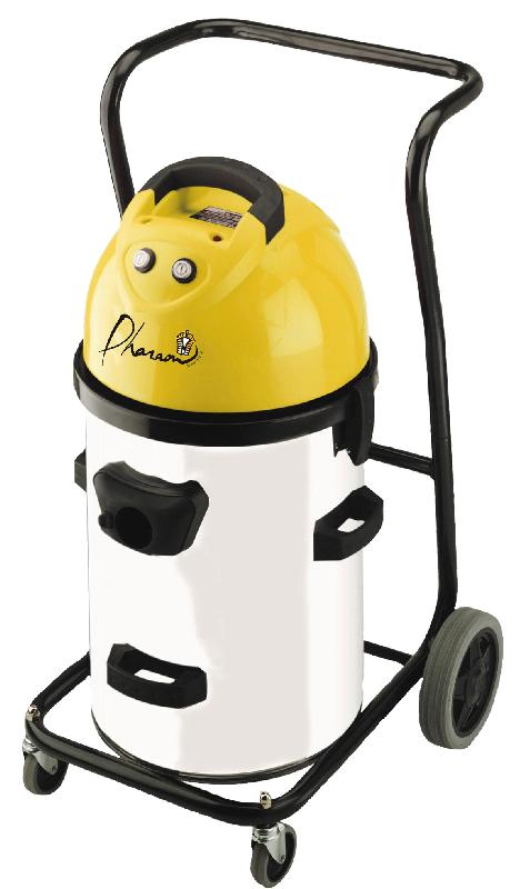 Aspirateur professionnel inox 50L – eau et poussière avec cuve basculante - Rolléco_0