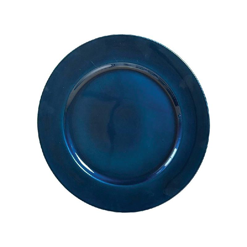Aulica Dessous d'assiette bleu - Lot de 6 - bleu 793801_0