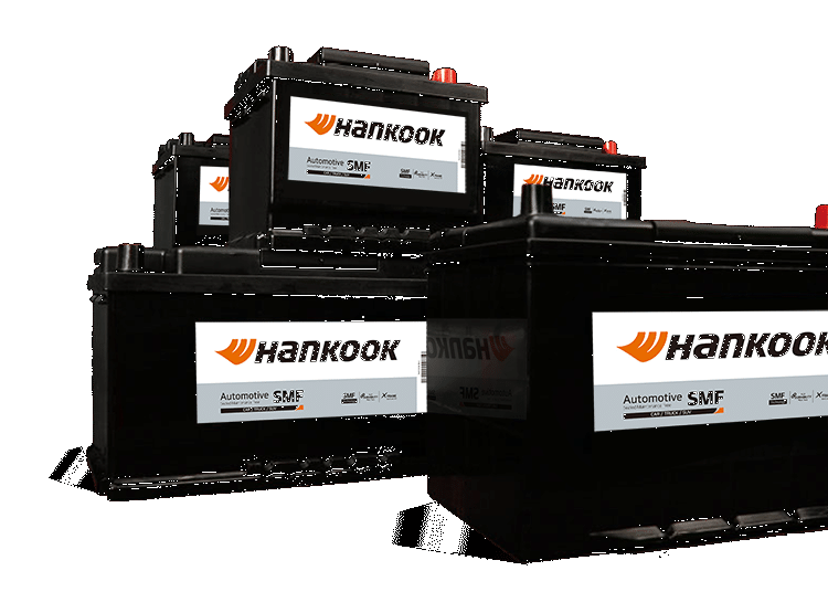 Batterie pour engins de chantier Hankook - Puissance fiable avec technologie X-Frame et longue durée de vie_0
