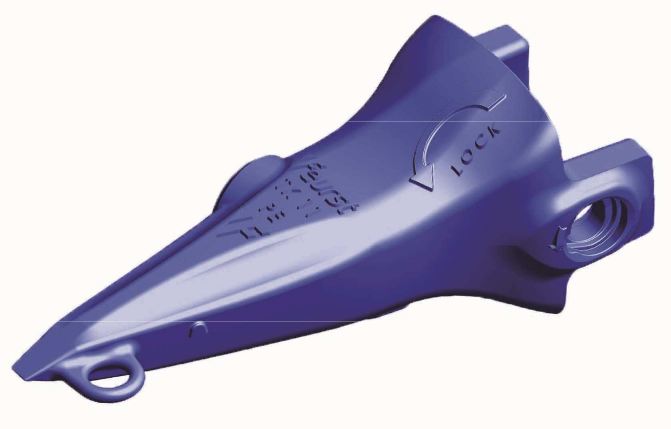 Dents de godet Turnkey TKN11 PE - 21Kg - Dimensions précises en mm_0