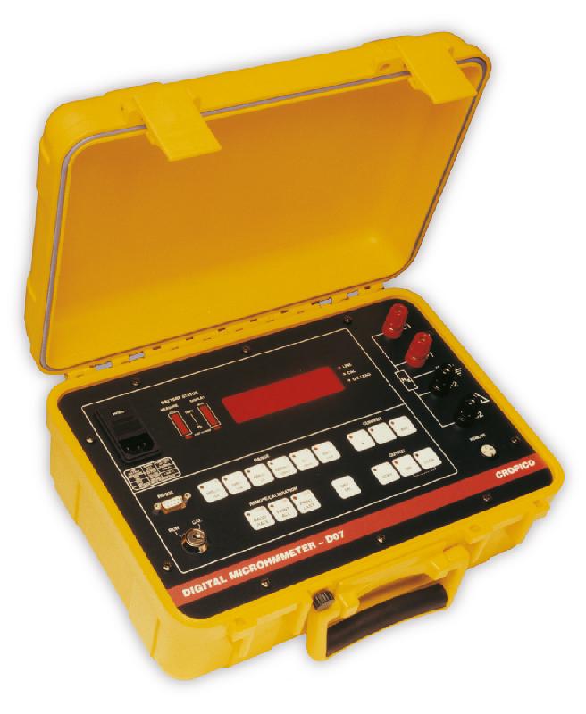 DO7 - Micro-milliohmmètre portable 60 Ω - robuste et polyvalent avec interface RS232_0