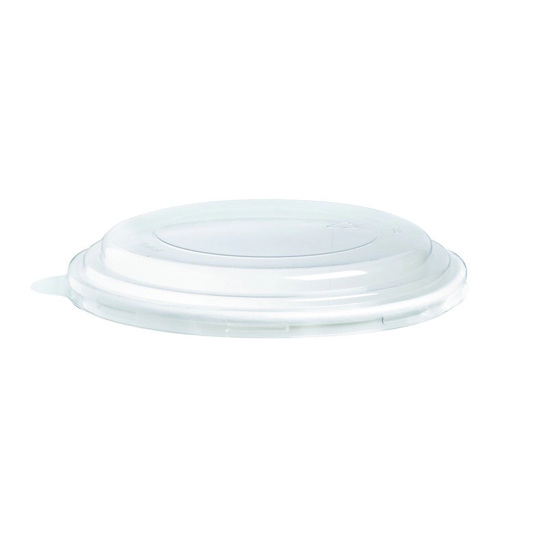 ECOLOMIQUE - 50 Pcs - Couvercle PET transparent - Diam: 14,5 cm, ajustement parfait - ECO210PCL505L - plastique ECO210PCL505L_0
