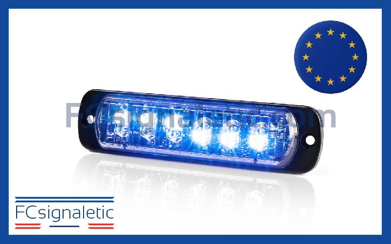 Feu de pénétration LED L52 bicolore bleu rouge STANDBY MERCURA 31629-00_0