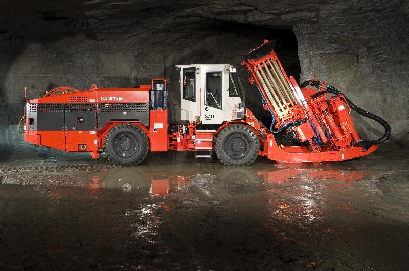Foreuses long trou DL421 - Sandvik - Rotation 360° - Automatisation et Sécurité_0