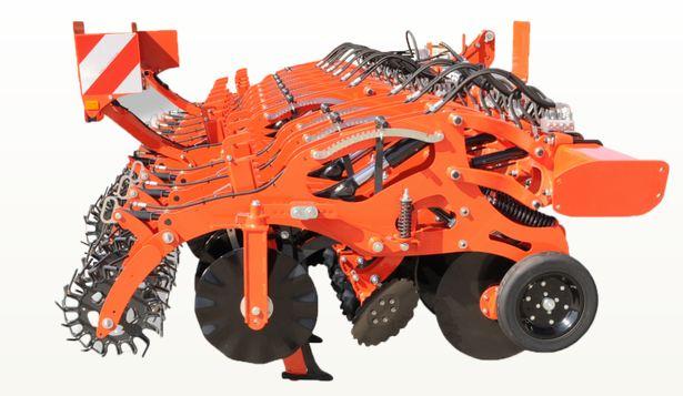 Matériel de travail de sol 440R 8 rangs - Kuhn - Largeur 4,40m - Repliable - Écartement 45/50cm_0