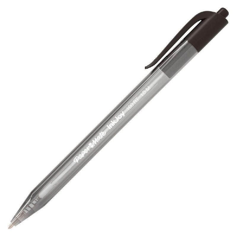 PAPER MATE STYLO BILLE RÉTRACTABLE INKJOY™ 100 NOIR 1,0 MM (PRIX À L'UNITÉ)