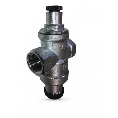 Régulateur / Réducteur de pression - réglable, raccord droit M 3/8, compatible eau froide et chaude_0