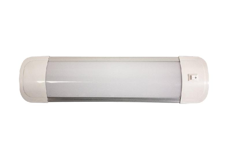 Réglette LED plate avec interrupteur - 9W - 0,30m - 720lm_0