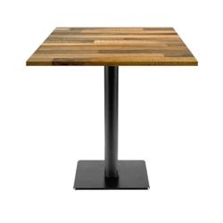 Restootab - Table 70x70cm - modèle Milan T noyer lamellé - marron TB-MIT-7070M-NOY.LAM_0