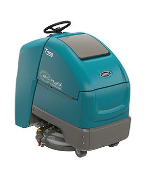 Autolaveuse à conducteur debout T 350 - Largeur de travail 500 à 600 mm - Réservoir 53L - Autonomie 4h_0