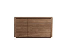 10324 - Ethnicraft Teck Elemental Buffet - 3 portes / 3 tiroirs + 1_0